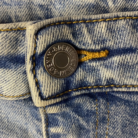 94. &Denim jeans shorts size 10 99%cotton - Picture 5 of 10